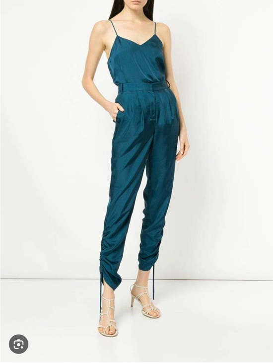 Tibi Pants - Tibi Spaghetti-Strap 2- Piece Jumpsuit